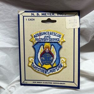 Aerospace Rescue Patch - Blue and Yellow